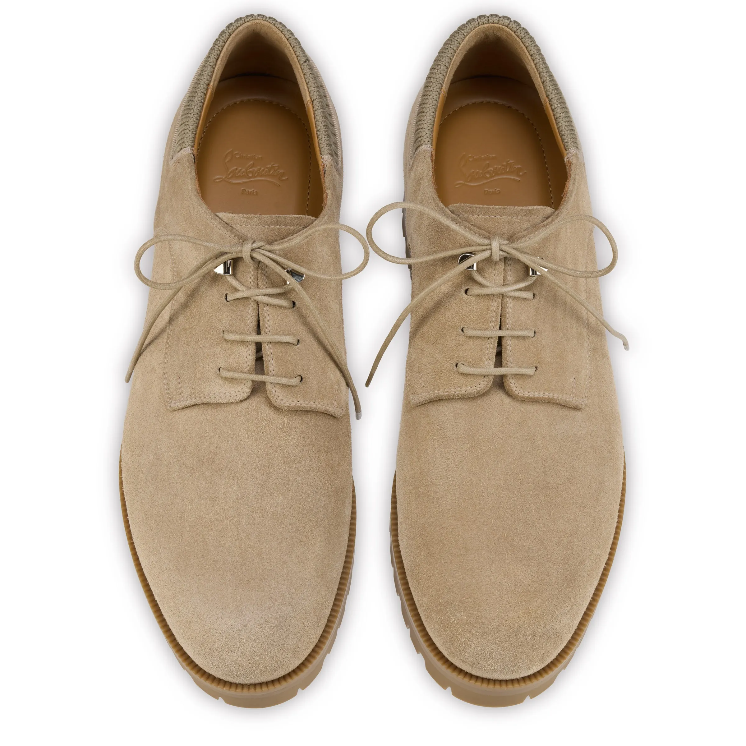 Christian Louboutin Cavafield – Derbies – Reversed calf leather – Saharienne – Men - Gifts - alternate view 4